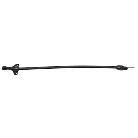 Cfr Performance Stainless Firewall Mount Flexible Transmission Dipstick - Black for Gm 4L60E CFR-3005-PBK